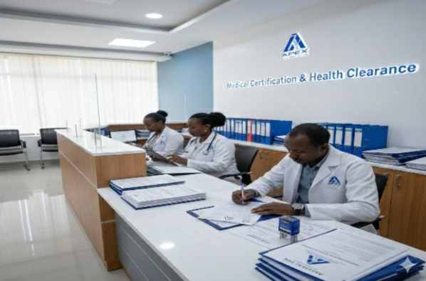 Medical Examination Process at Apex Clinic